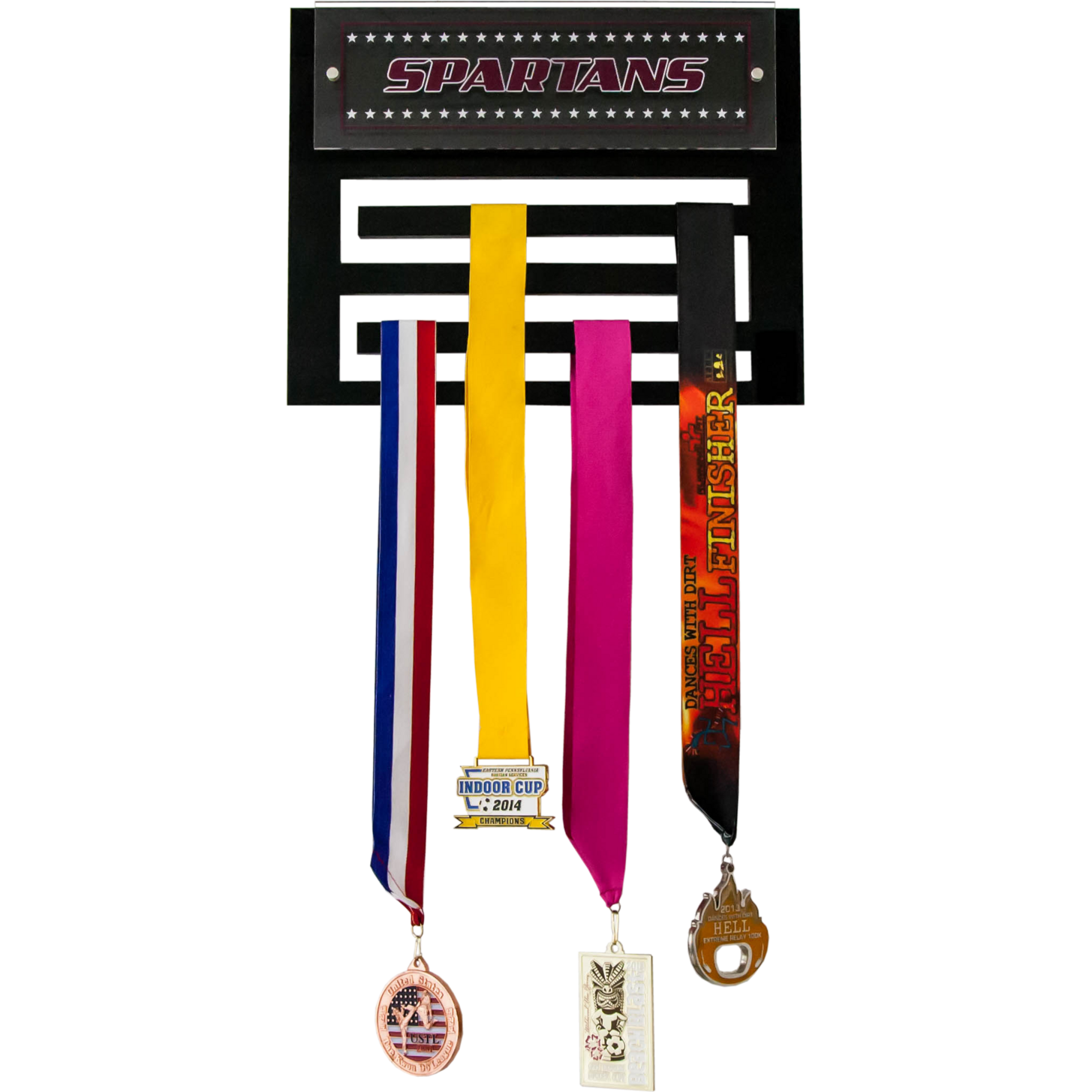 Custom Medallion Ribbon Display Maze