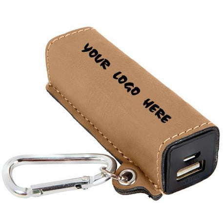 Leatherette Power Bank